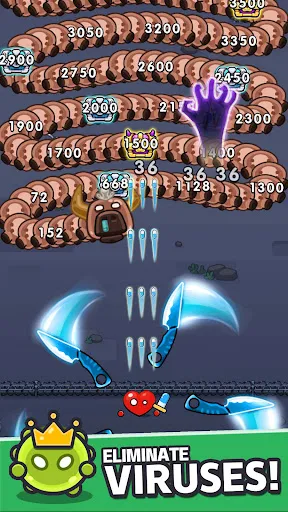 Gameplay screenshot 1 from Cell Survivor - Role Playing game