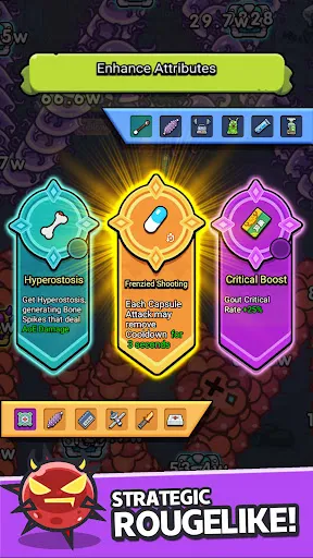 Gameplay screenshot 2 from Cell Survivor - Role Playing game